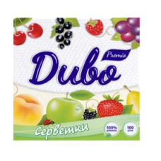 Galda salvetes DIVO PREMIO 33x33 cm, baltas, 1 kārta ( Izcelsmes valsts Ukraina )