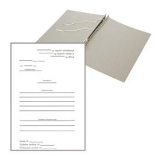 Arhīva vāks A4 ar auklām, atbilst. MK noteikumiem