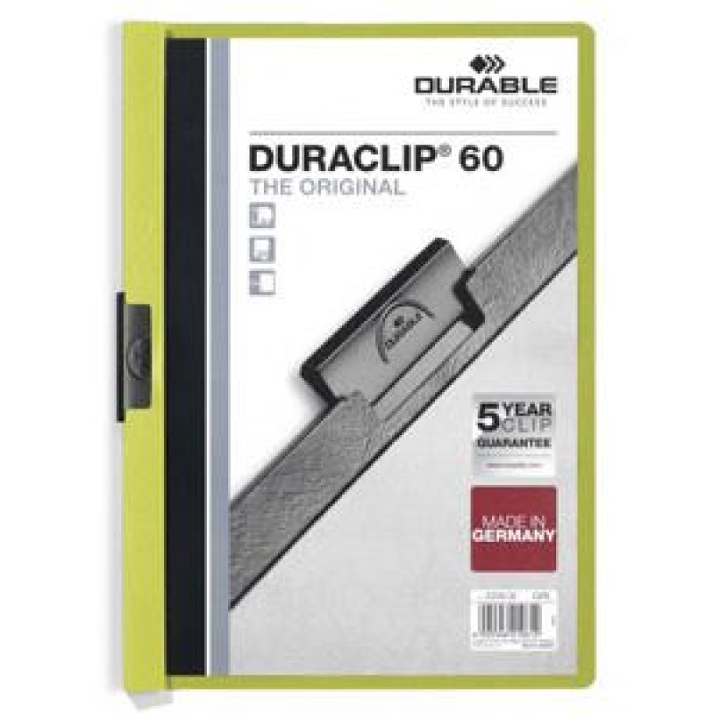 *Mape Duraclip Original 60 DURABLE, zaļa