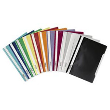 Ātršuvējs A4 tirkīza krāsā ar caurspīdīgu vāku