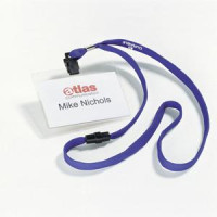 Personas karte 60x90mm ar tekstila lente DURABLE,