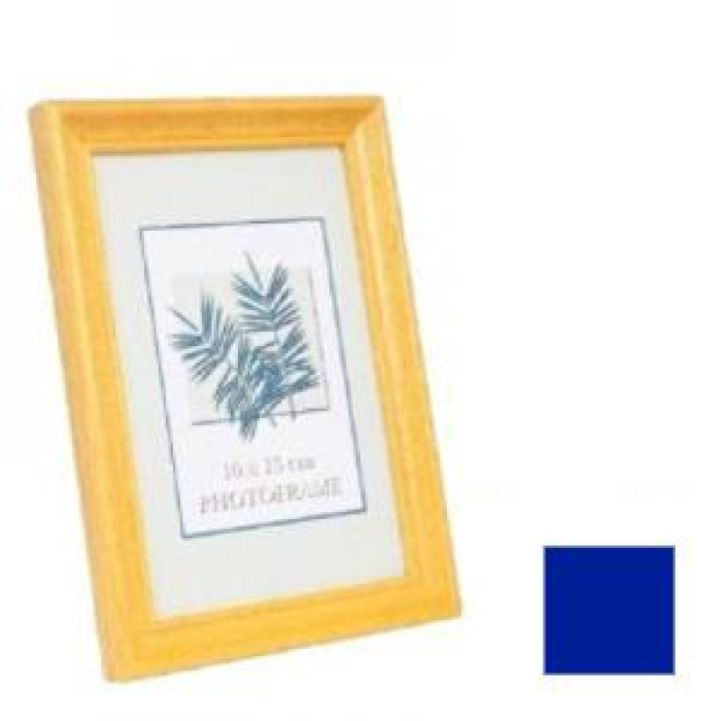 Fotorāmis 21x30cm SPRING koka, zila krāsa