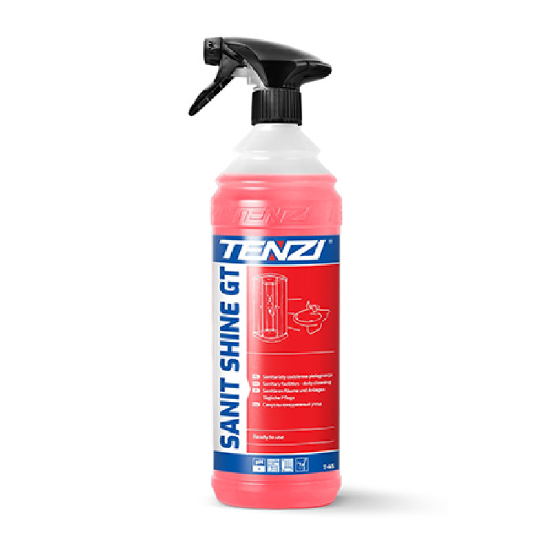 Tīrīšanas līdzeklis sanitāram telpām TENZI Sanit Shine GT 1L  (12gab/kastē)