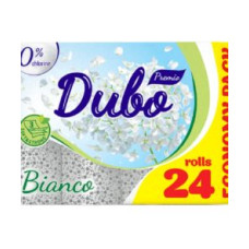 WC papīrs DIVO PREMIO BIANCO, balts, 3 kārtas, 24 gab. ( Izcelsmes valsts Ukraina )