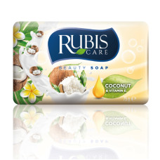 Ziepes RUBIS CARE Kokosriekstu, 75gr, 6gab/pac., 72pac/kastē