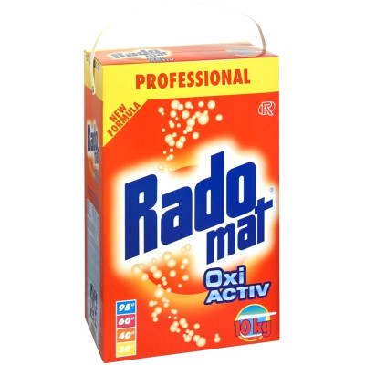 Veļas mazgāšanas pulveris RADOMAT, (10 kg)
