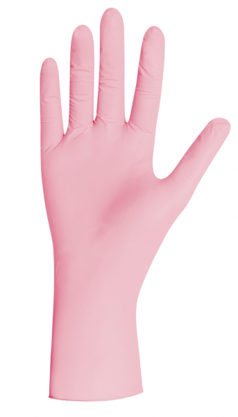 PINK PEARL cimdi nitrila, b/p, izm