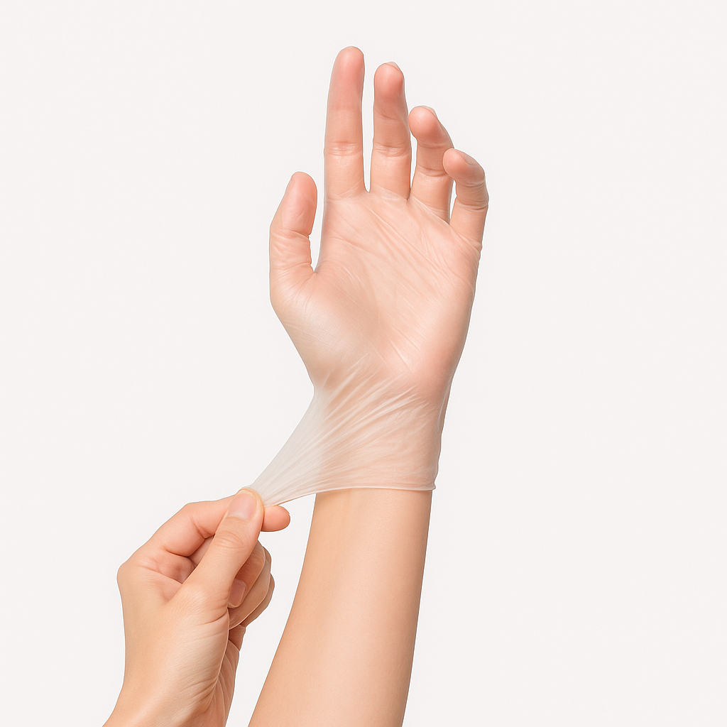 Vinila cimdi, "Gentle Touch", 24cm