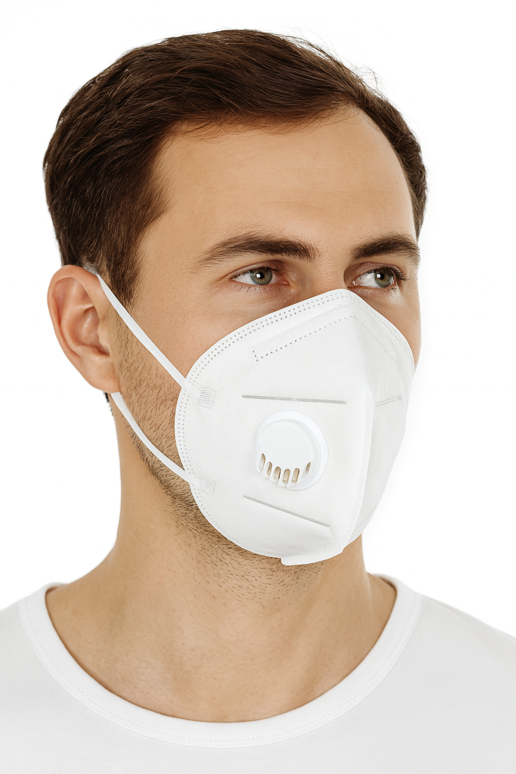 Respiratori FFP3 NR ar vārstu, vertikāli