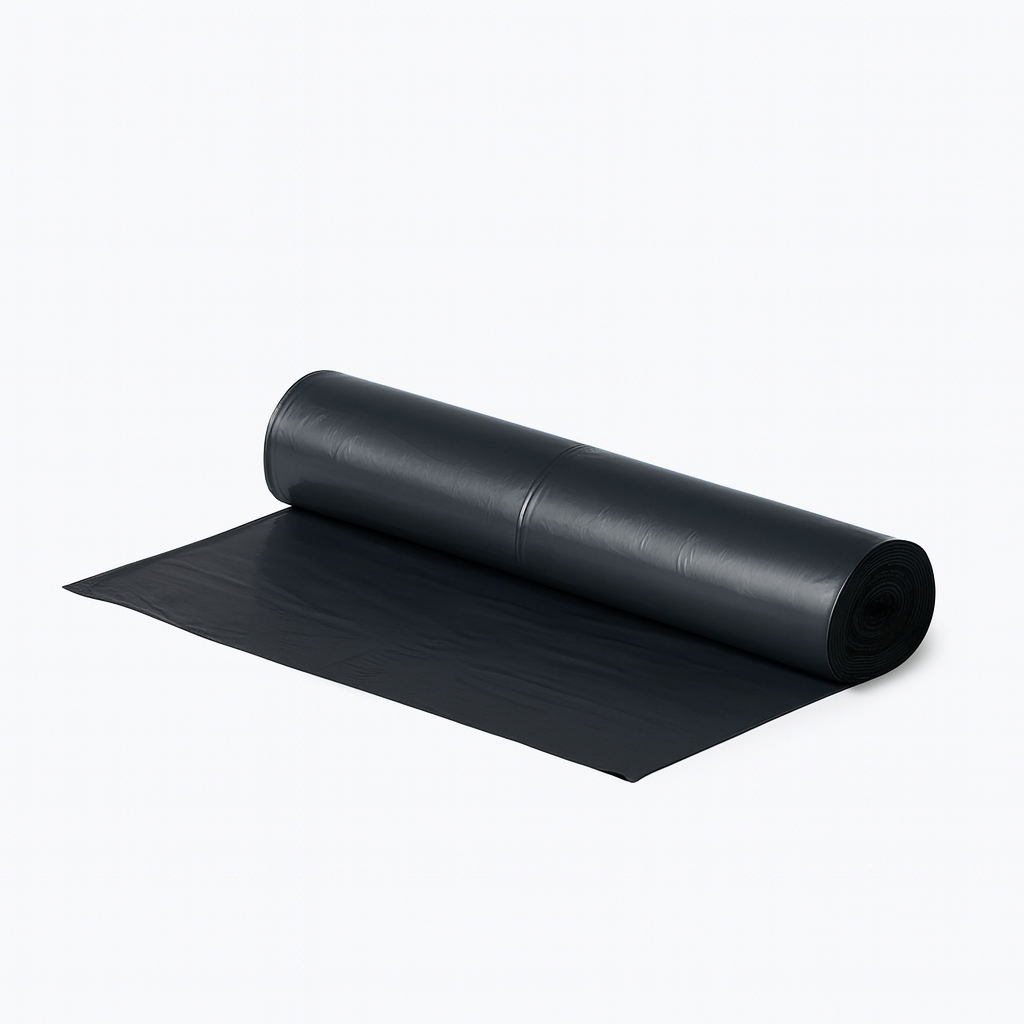 Atkritumu maiss 40L, 60x75cm, melni, LDPE