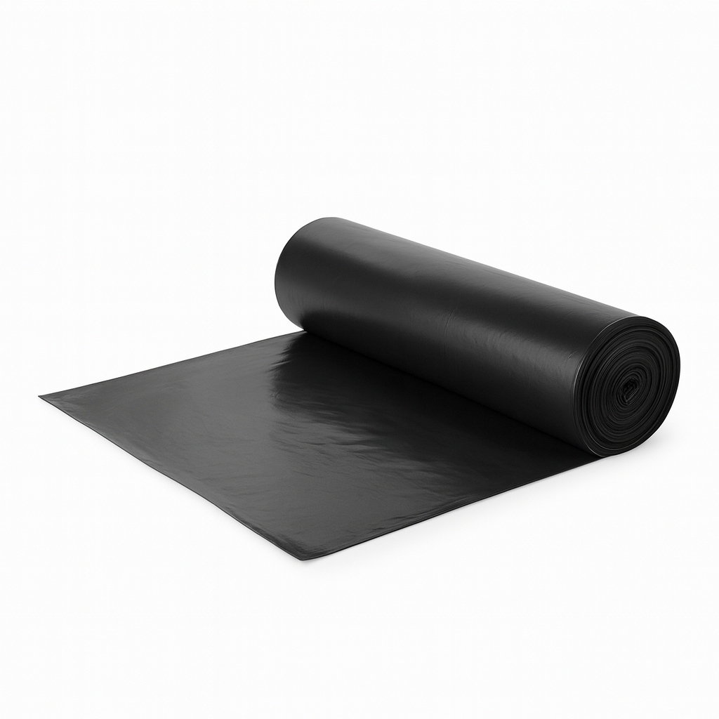 Atkritumu maiss 75L, 65x100cm, melni, LDPE