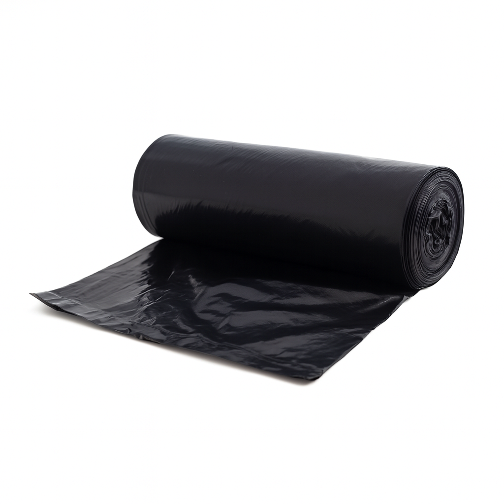 Atkritumu maisi 60L/10gab.30mik LDPE melni