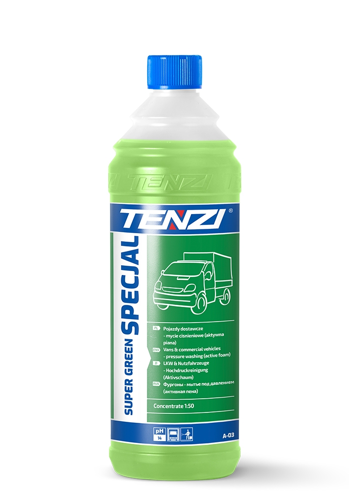 Aktīvās putas auto mazgāšanai TENZI Super