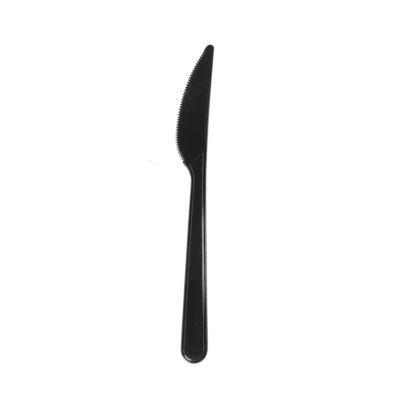 Naži daudzreiz lietojami 18cm, melni, PS
