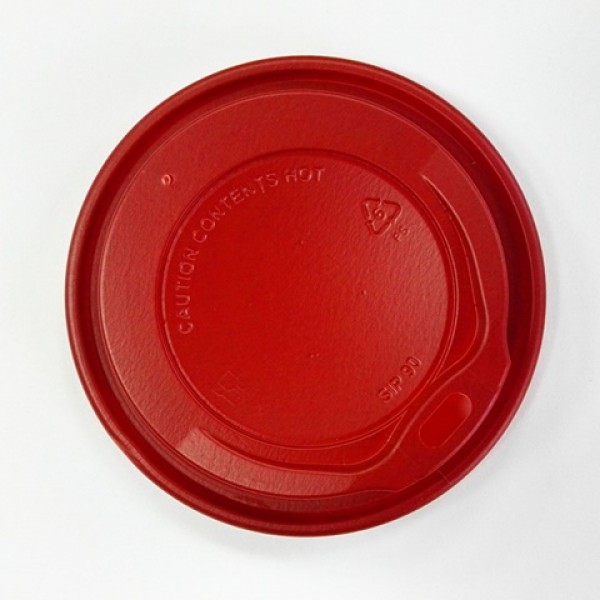 Vāciņs glāzēm 360-480ml, PS, 90mm, sarkana