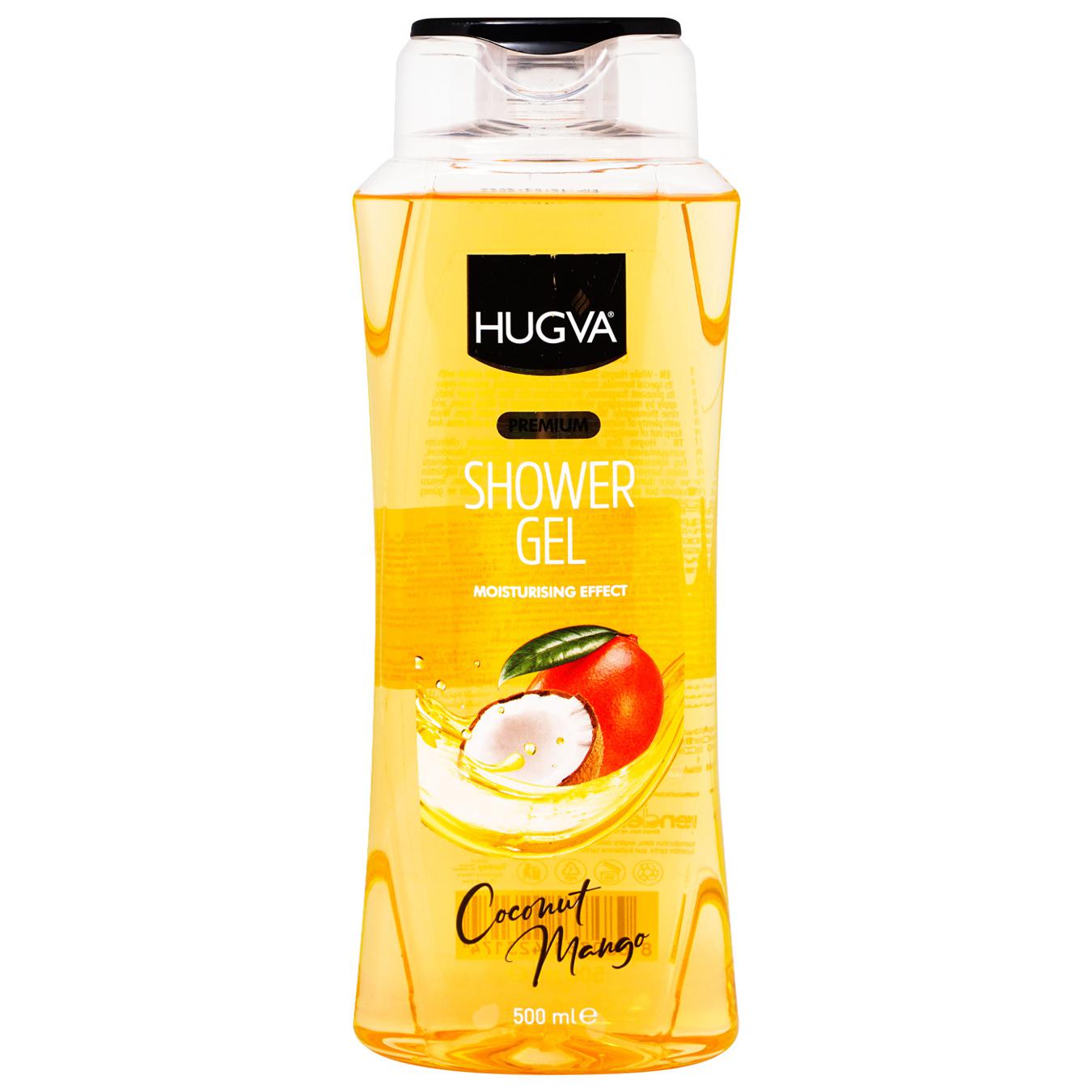 HUGVA dušas gēls Coconut Mango 500ml