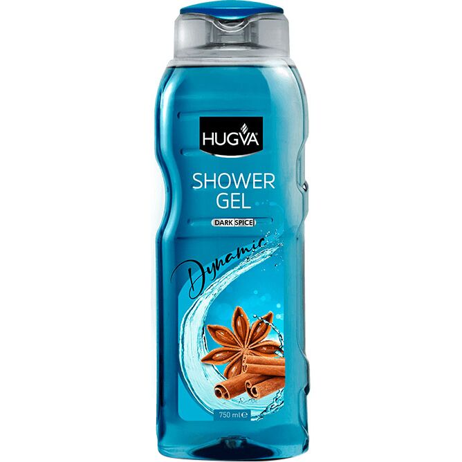 HUGVA dušas gēls DYNAMIC 750ml (