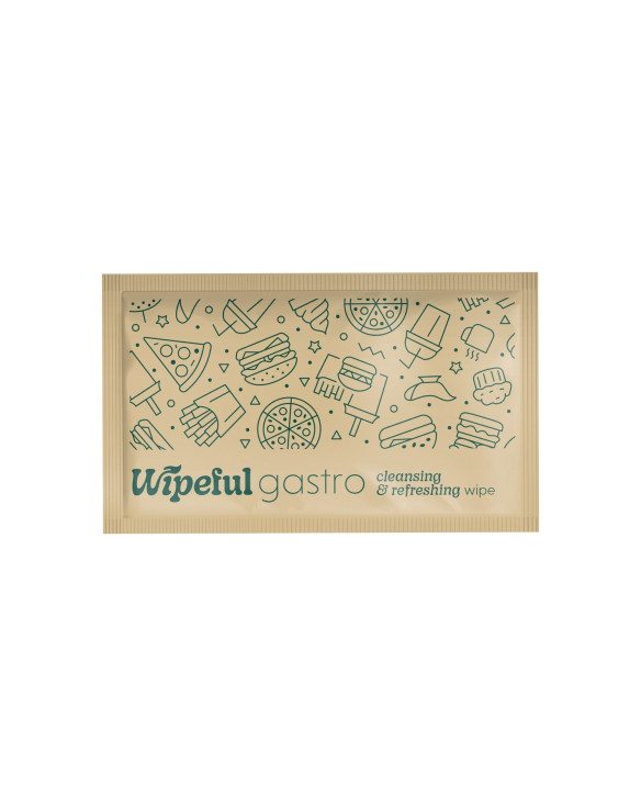 Mitrās salvetes Wipeful Gastro Kraft, individuālā