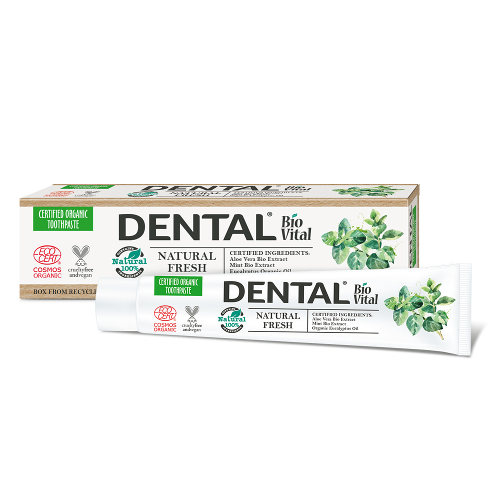 DENTAL Bio Vital zobu pasta NATURAL