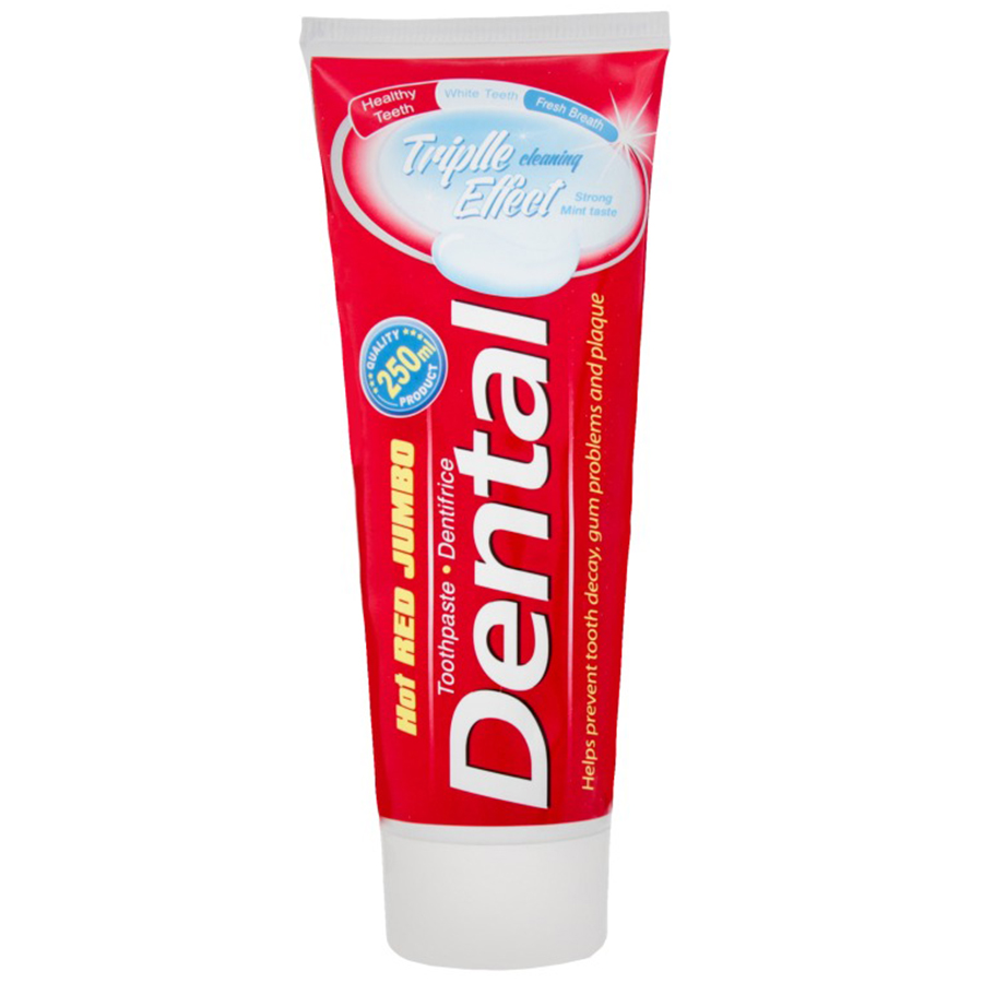 DENTAL Jumbo zobu pasta TRIPPLE EFFECT