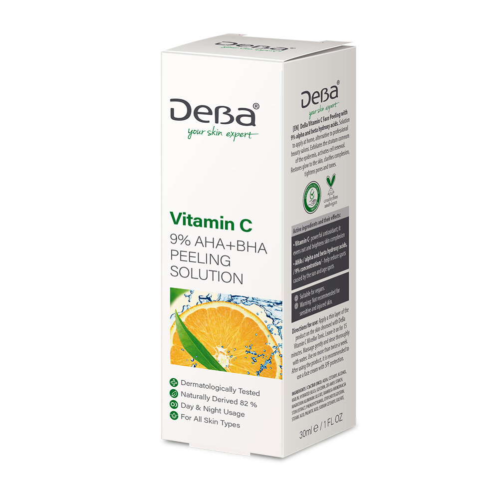 DeBa Vitamin C pīlinga šķīdums sejai