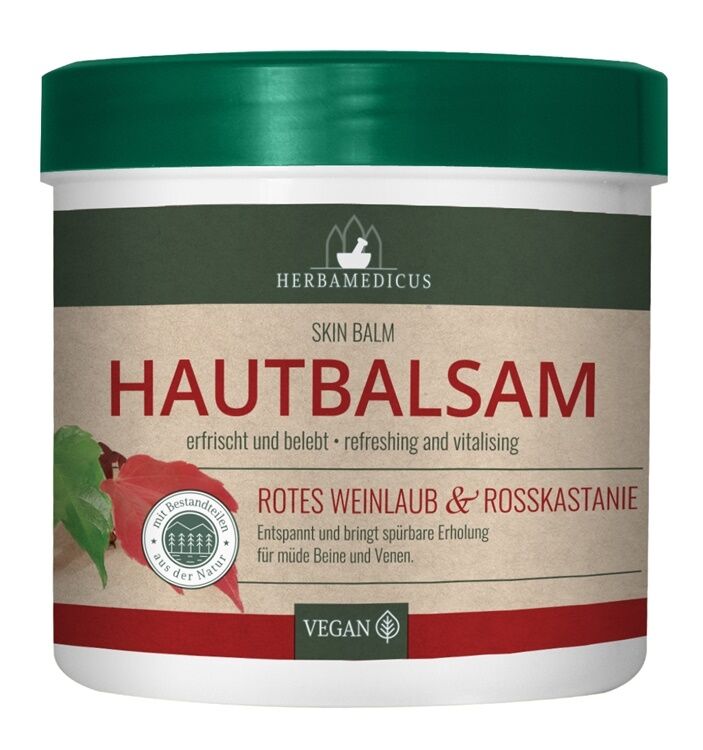 HERBAMEDICUS balzams ķermenim ar sarkano vīnogu