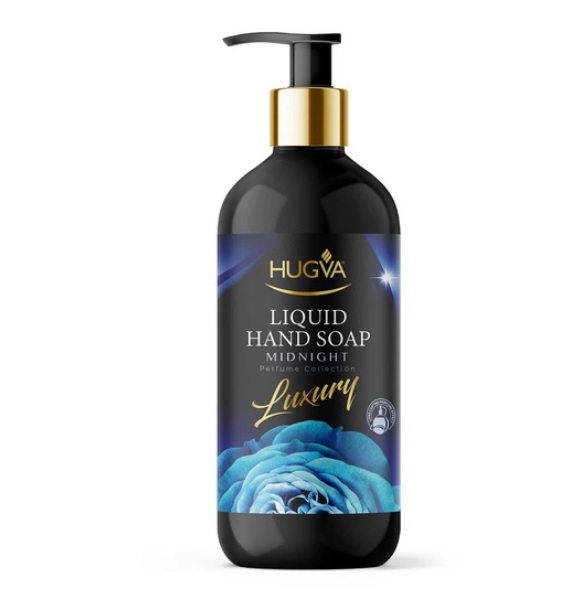 HUGVA LUXURY šķidrās ziepes MIDNIGHT 500ml