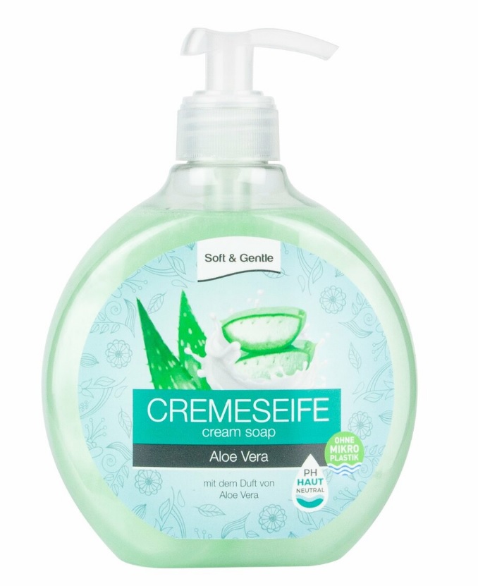 SOFT & GENTLE krēmziepes ALOE VERA