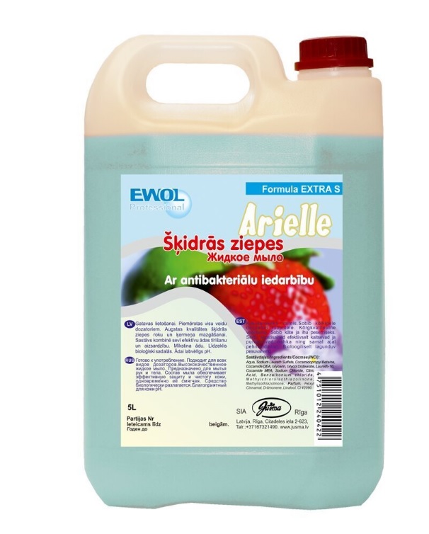 Šķidrās ziepes EWOL EXTRA-S Arielle