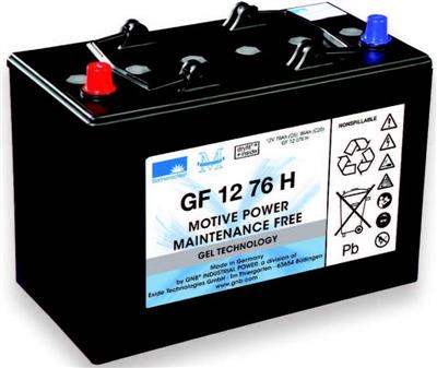 Battery Traction block akumulators 12V 76Ah/5