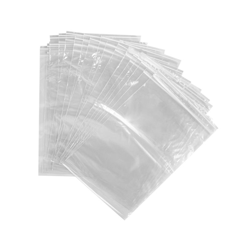 Aizveramie maisiņi 35x45cm minigrip, caurspīdīgi, LDPE
