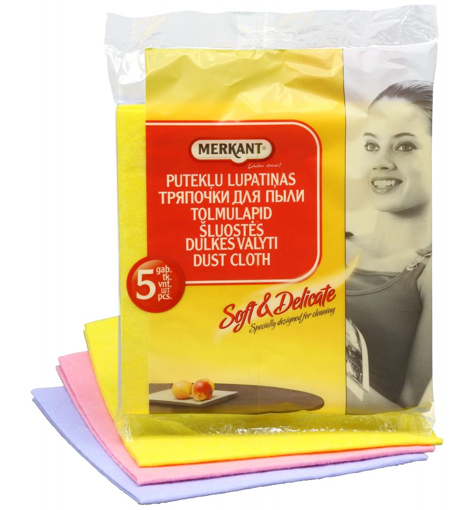 Putekļu lupata Merkant, 5 gab., (32