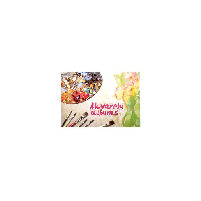 Akvareļu albums A4, 15 lapas 210g