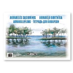 Akvareļu albums A4, 10 lapas, 200g/m2