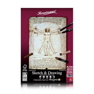 *Albums Sketch&Drawing R704 A5 60lap 90g