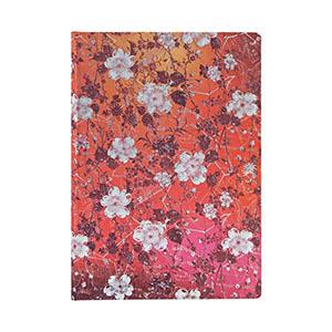 Piezīmju grāmata Katagami Florals Sakura,līniju