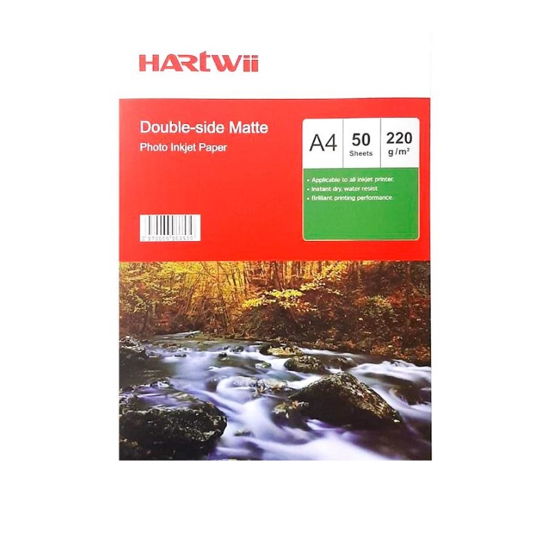 Fotopapīrs A4 160g 20lap matēts divpusīgs