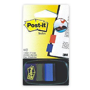 *Indeksi 3M Post-it 680-2 zili 25x43mm/50l