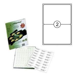 Baltas uzlīmes A4 formātā Uzlīmes Rillprint