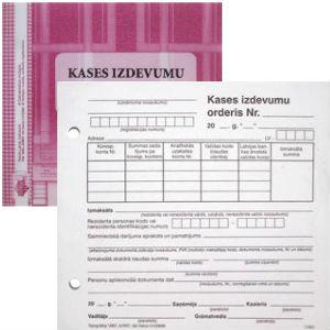 Veidlapas Kases izdevumu orderis A5V spec