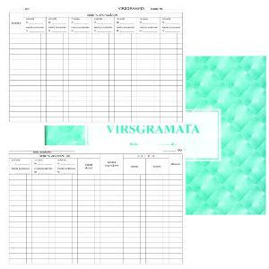 Veidlapa Žurnāls "Virsgrāmata" A5 50lp