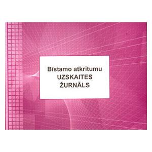 Veidl Bīstamo atkritumu uzskaites žurnāls