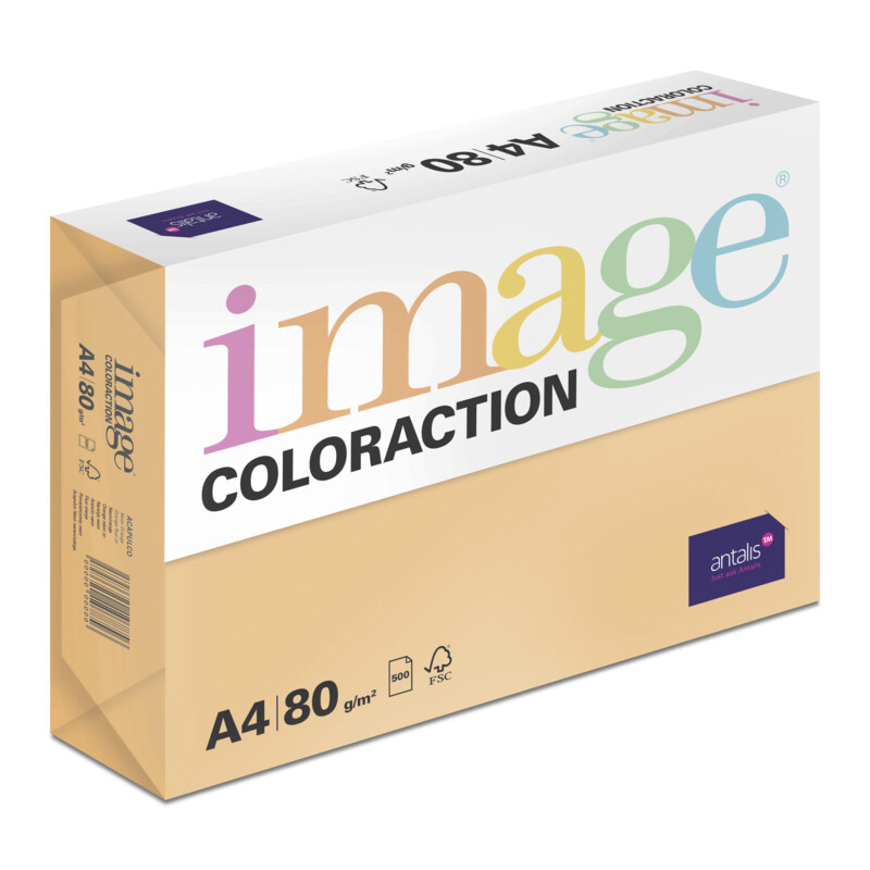 Krāsains bir Krāsains papīrs A4, 80g/m2