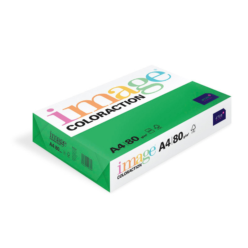 Krāsains papīrs A4, 80g/m2, 500 loksnes