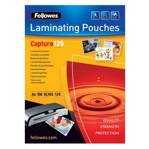 Laminēšanas kabatas 65x95mm, 125mikr. 100gab. glancētas