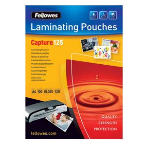 Laminēšanas kabatas 83x113mm, 125mikr. 100gab. glancētas