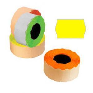 Marķēšanas lente 26 x 16mm, dzeltena