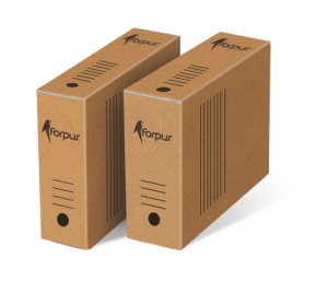 Arhīva kārba Forpus Kraft A4 80mm