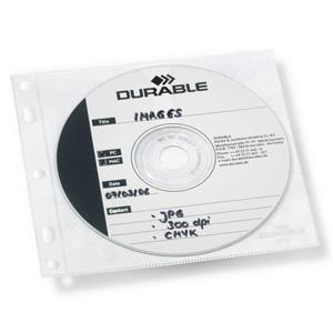 Kabatas CD/DVD diskiem, ar perforāciju, 10
