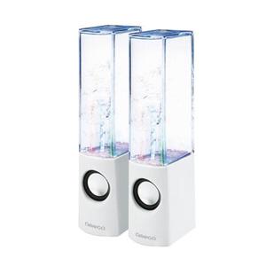 Skaļruņi Dancing Water USB balti OMEGA